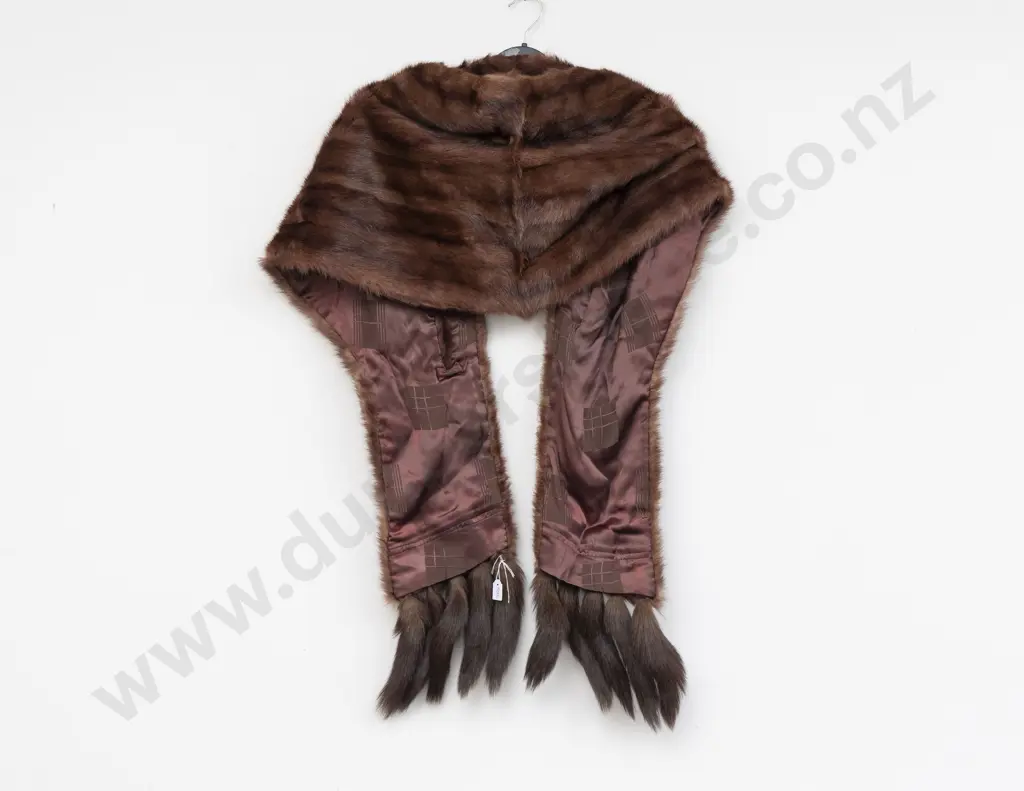 1940s Mink Stole/Shoulder Wrap Image 1++