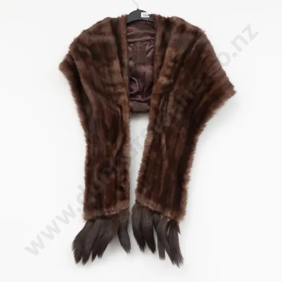 1940s Mink Stole/Shoulder Wrap