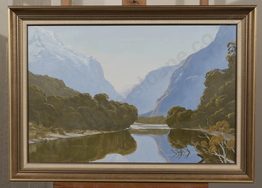Murray Ayson - The Worsley River - Lake Te Anau Image 1++