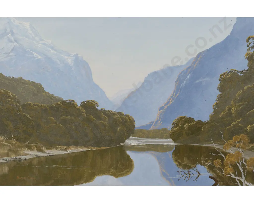 Murray Ayson - The Worsley River - Lake Te Anau Image 1++