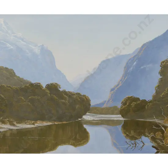 Murray Ayson - The Worsley River - Lake Te Anau