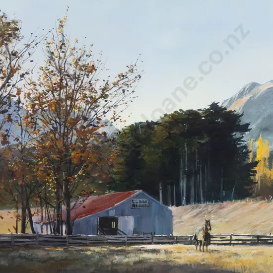 Colin C Wynn - Autumn - Mt Paul Station - Waiau - North Canterbury