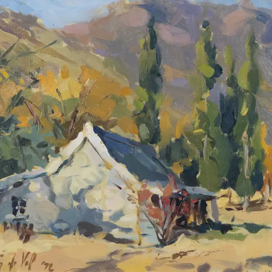 Gaston de Vel - Pioneer's Cottage - Arrowtown