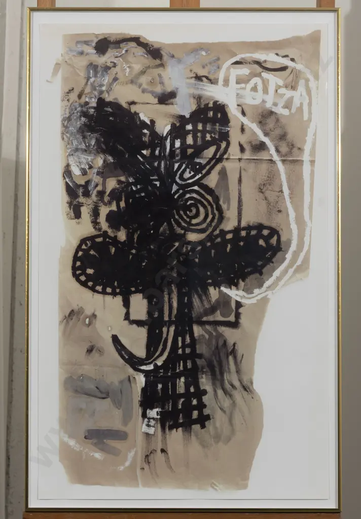 Peter Robinson for Artspace 'Fotza' 2005 Promotional Poster Image 1++