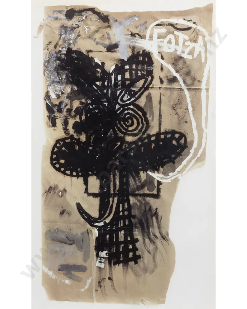 Peter Robinson for Artspace 'Fotza' 2005 Promotional Poster Image 1++