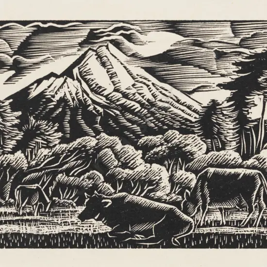 E Mervyn Taylor - Mt Egmont