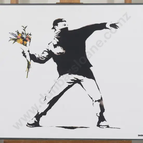 After Banksy - Love is in the Air