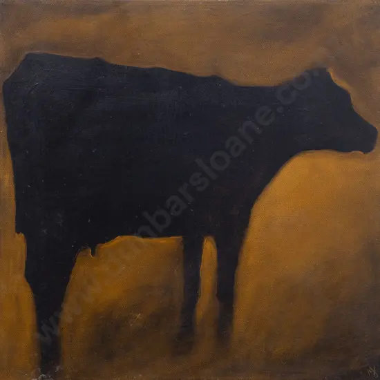 Maree Glass - Black Cow II