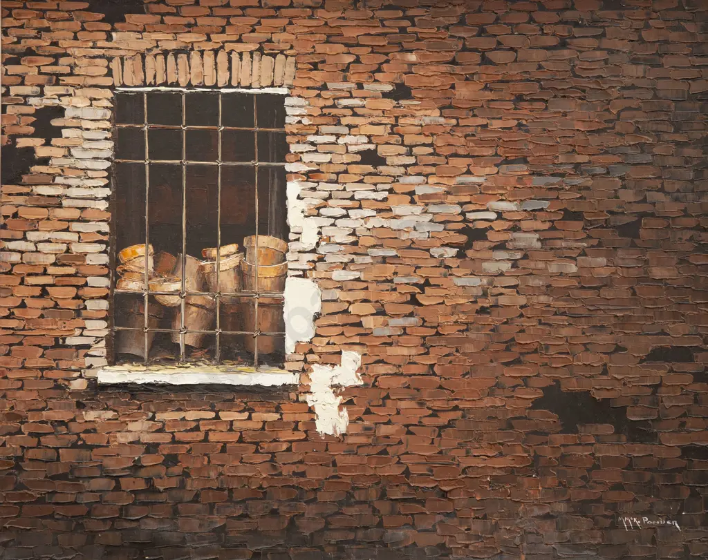 Michael McKenzie Ponder - Flower Pots Venice Image 1++