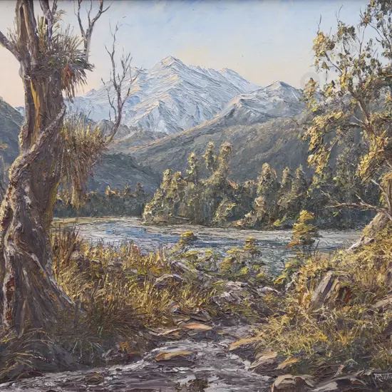 Richard Ponder - Morning Light near Hokitika