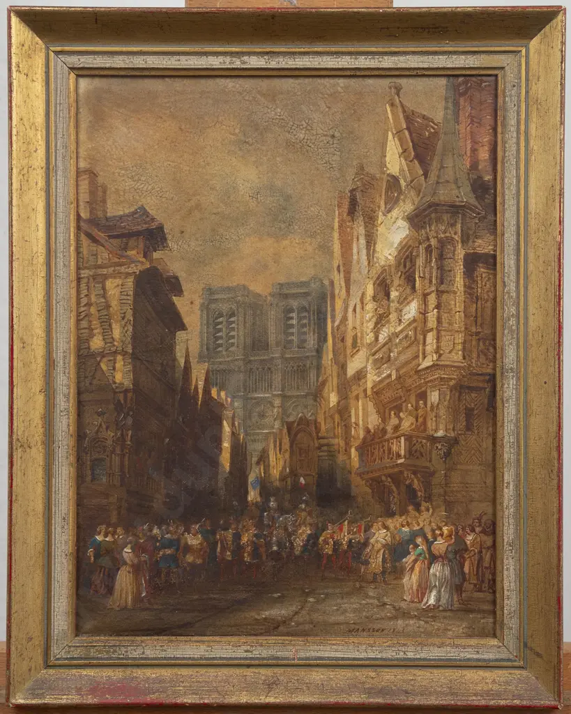 Mansson - Parisian Street Scene Image 1++