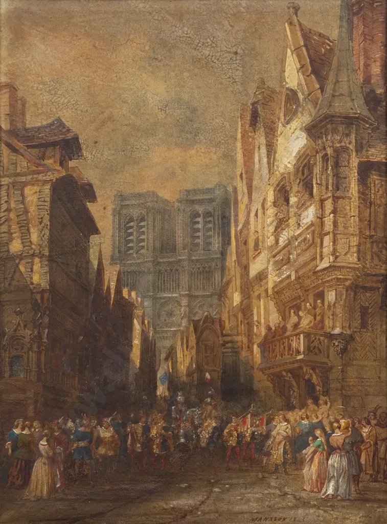 Mansson - Parisian Street Scene Image 1++
