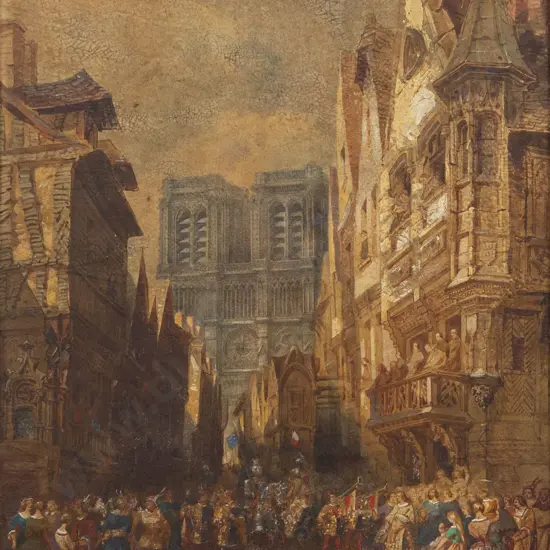 Mansson - Parisian Street Scene