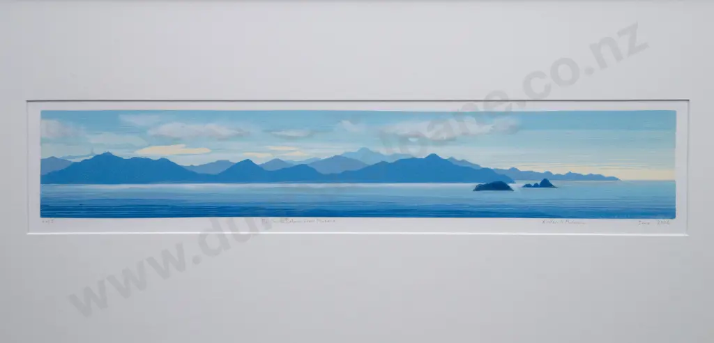 Kirsten H Podmore - The South Island from Makara Image 1++