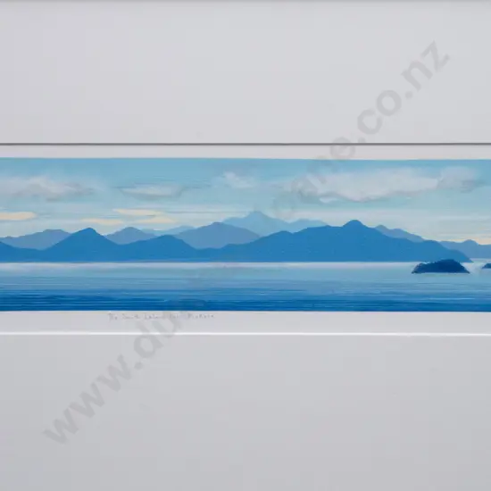 Kirsten H Podmore - The South Island from Makara