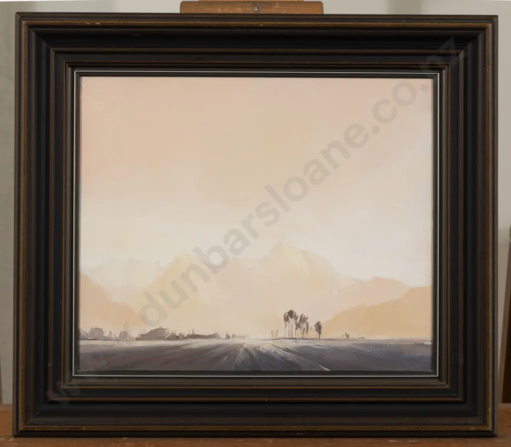 Colin C Wynn - Evening Peach - Torlesse Range - Canterbury Image 1++