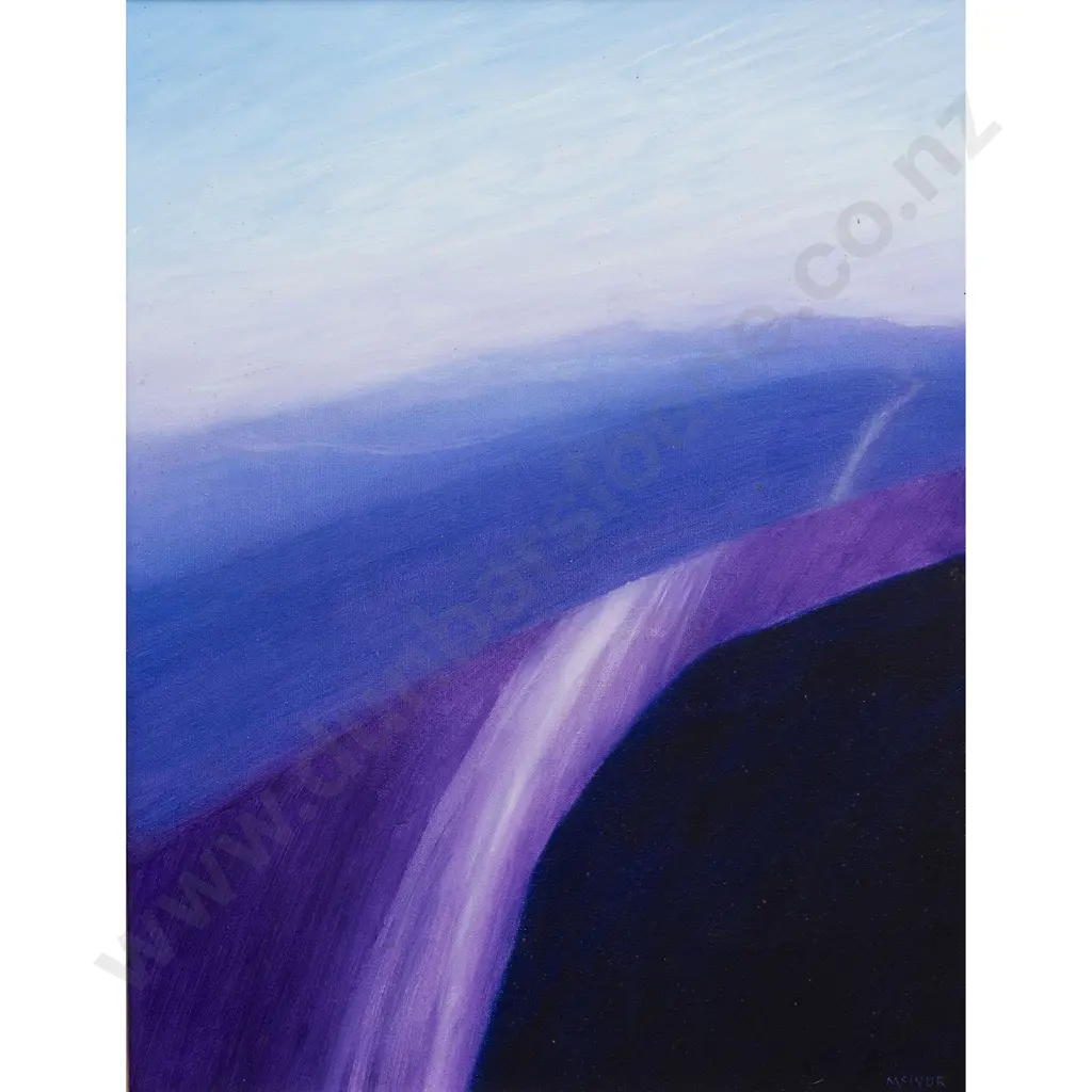 Lois McIvor - Taoist Landscape with Waterfall Image 1++