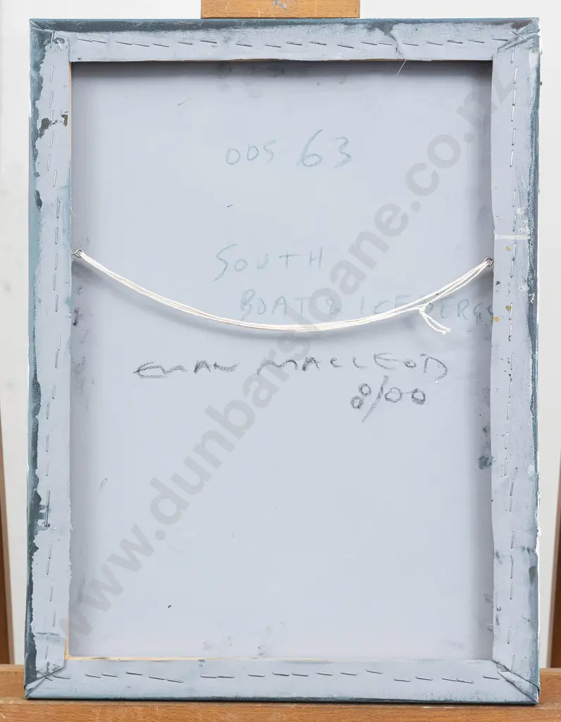 Euan MacLeod - Boat & Icebergs Image 1++