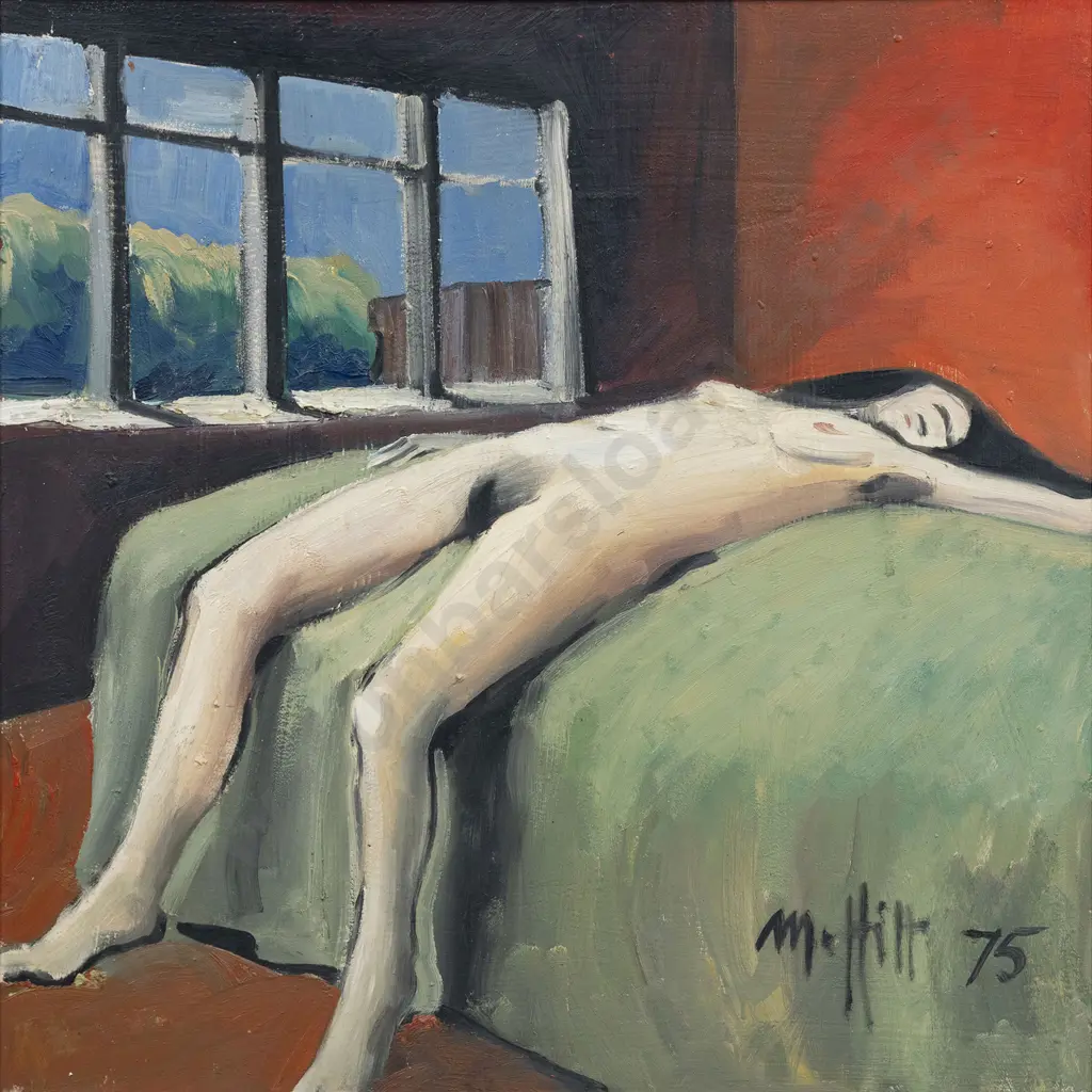 Trevor Moffitt - Reclining Nude II Image 1++