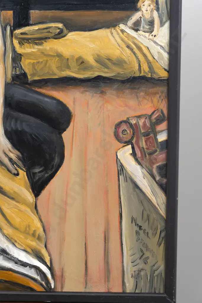 Nigel Brown - Bedroom Painting 2 Image 1++