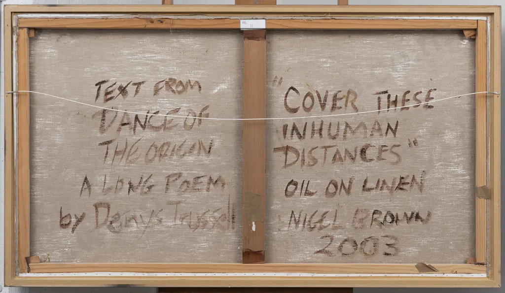 Nigel Brown - Cover These Inhuman Distances Image 1++