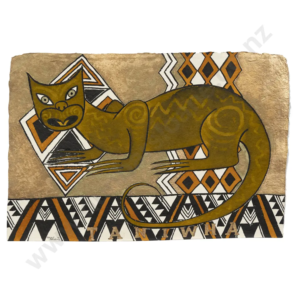 Robyn Kahukiwa - Taniwha Image 1++