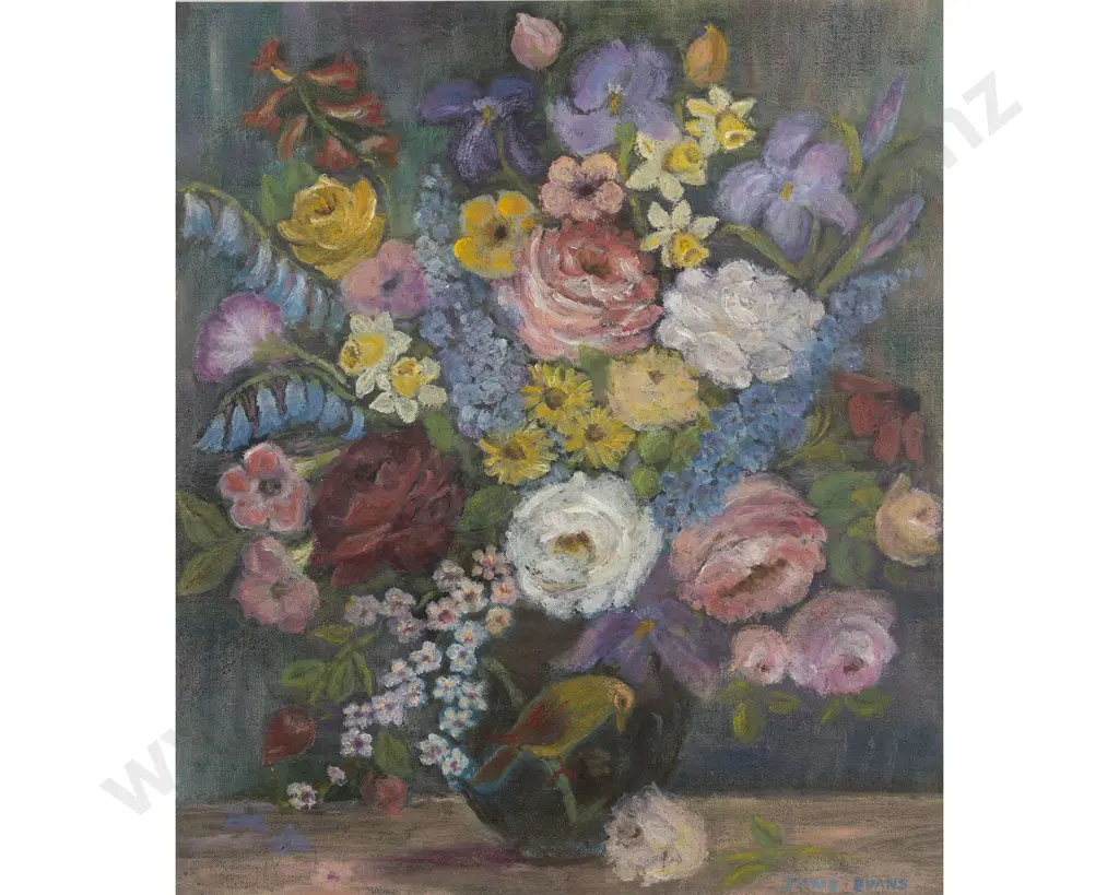 Jane Evans - Floral Still Life Image 1++