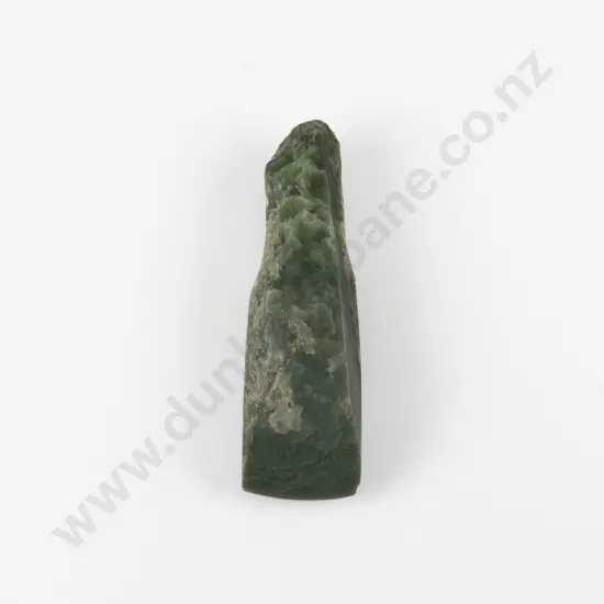 Toki Pounamu with Fine Blade of Narrrow Form