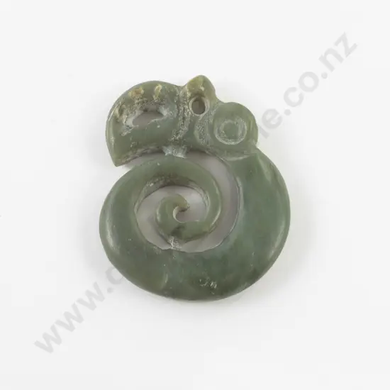 Nephrite Koropepe Pendant