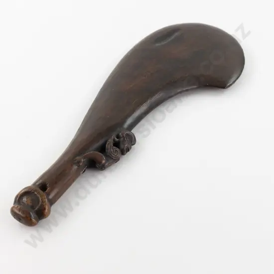 C19th Or Earlier Wooden Wahaika