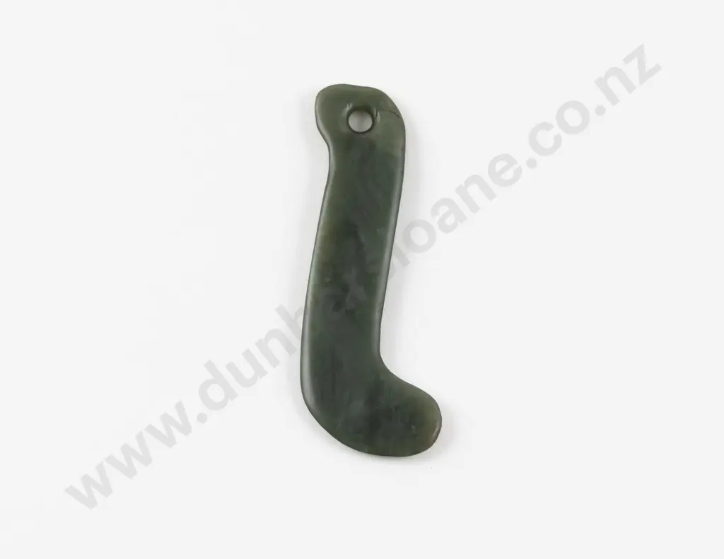 Pounamu Kapeu (Ear Pendant) Image 1++