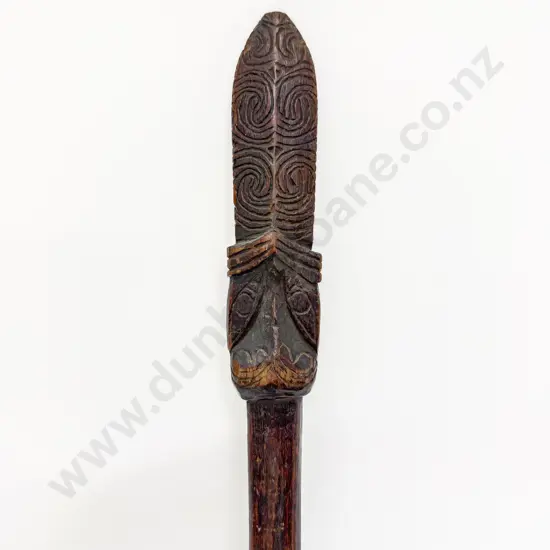 Carved Wooden Taiaha