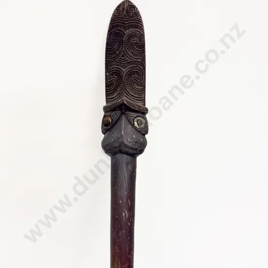 C19th Māori Carved Taiaha