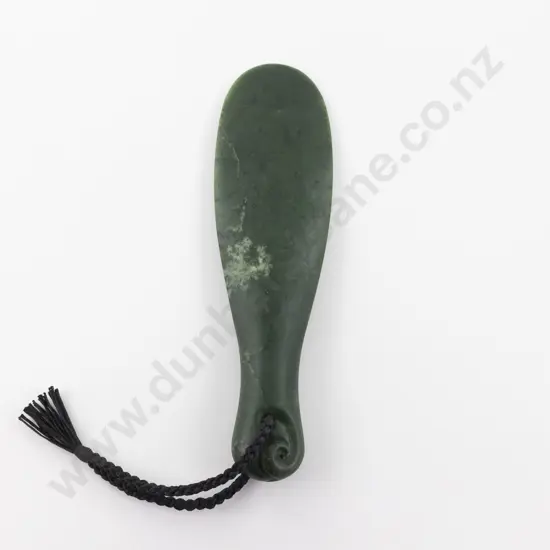 Modern Kahurangi Pounamu Greenstone Mere