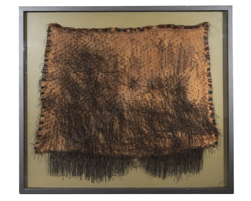 C19th Cased Korowai Cloak (Tag Cloak) Image 1++