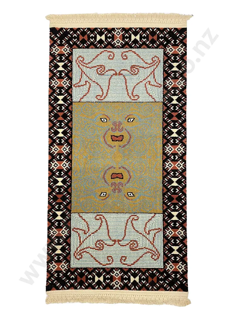 Rare Tattersfield Maori Legends Rug Image 1++