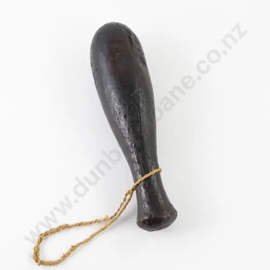 C19th Patu Aruhe (Fern Root Pounder)