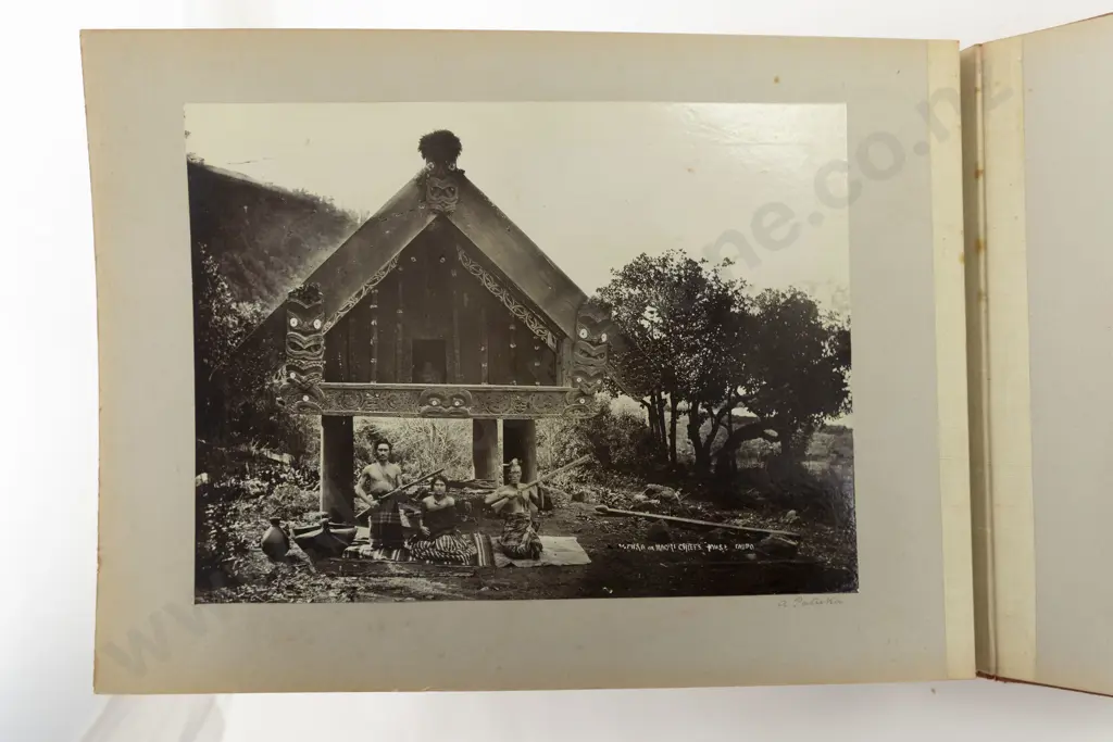 Photo Album Of New Zealand Landscape Scenes By Professional Photographer Daniel Louis Mundy (1826 - 1881) Image 1++