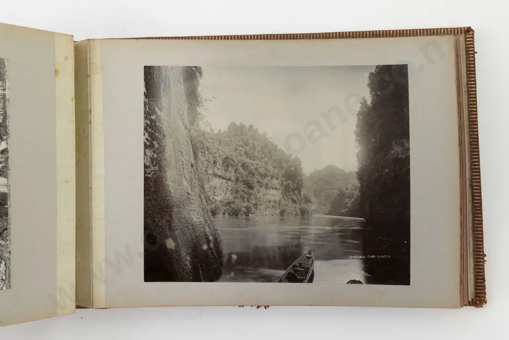 Photo Album Of New Zealand Landscape Scenes By Professional Photographer Daniel Louis Mundy (1826 - 1881) Image 1++