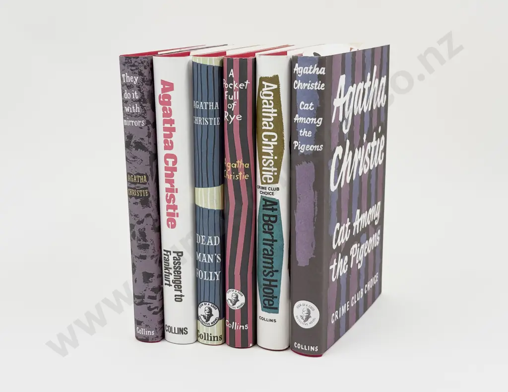 Six Agatha Christie Facsimile Editions Image 1++