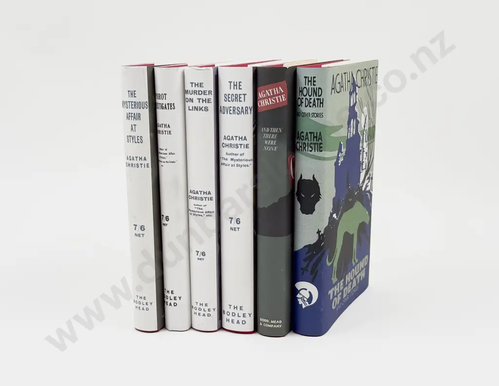 Six Agatha Christie Facsimile Editions Image 1++