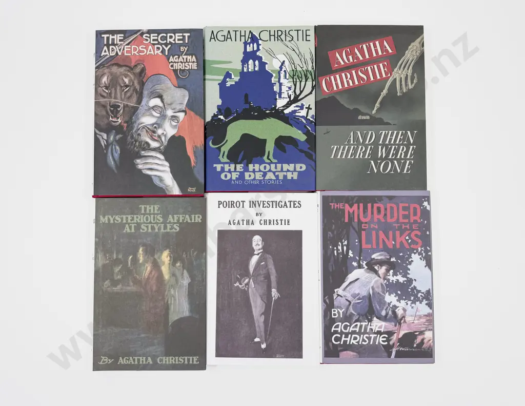Six Agatha Christie Facsimile Editions Image 1++
