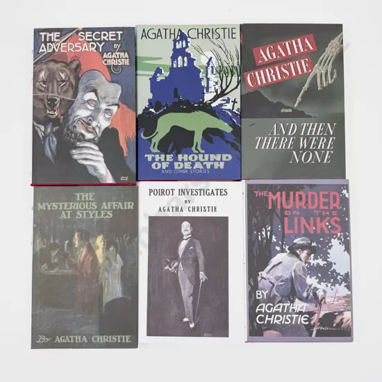 Six Agatha Christie Facsimile Editions