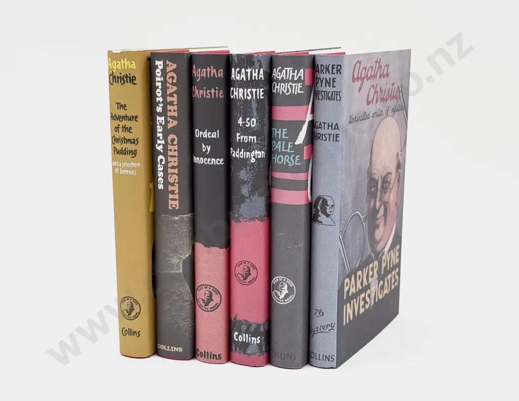 Six Agatha Christie Facsimile Editions Image 1++