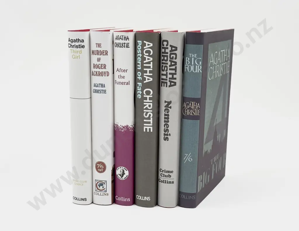Six Agatha Christie Facsimile Editions Image 1++