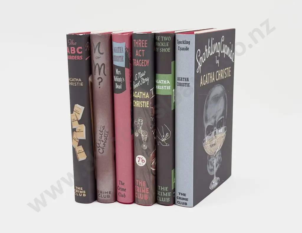 Six Agatha Christie Facsimile Editions Image 1++