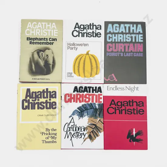 Six Agatha Christie Facsimile Editions