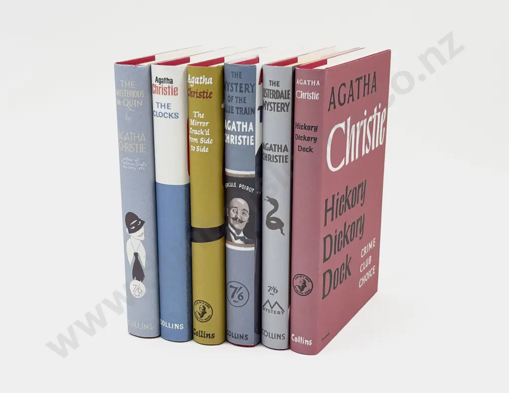 Six Agatha Christie Facsimile Editions Image 1++