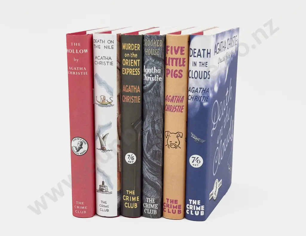 Six Agatha Christie Facsimile Editions Image 1++