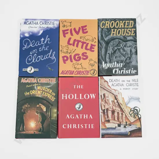 Six Agatha Christie Facsimile Editions